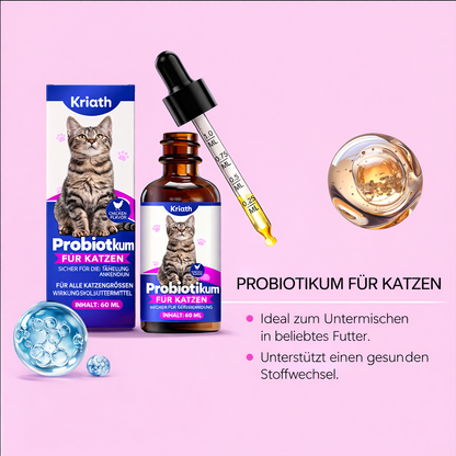 Probiotische Tropfen für Katzen