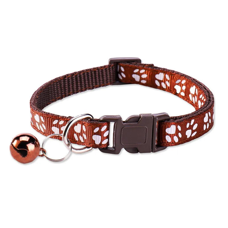 Verstellbares Halsband mit Glöckchen für Hunde & Katzen
