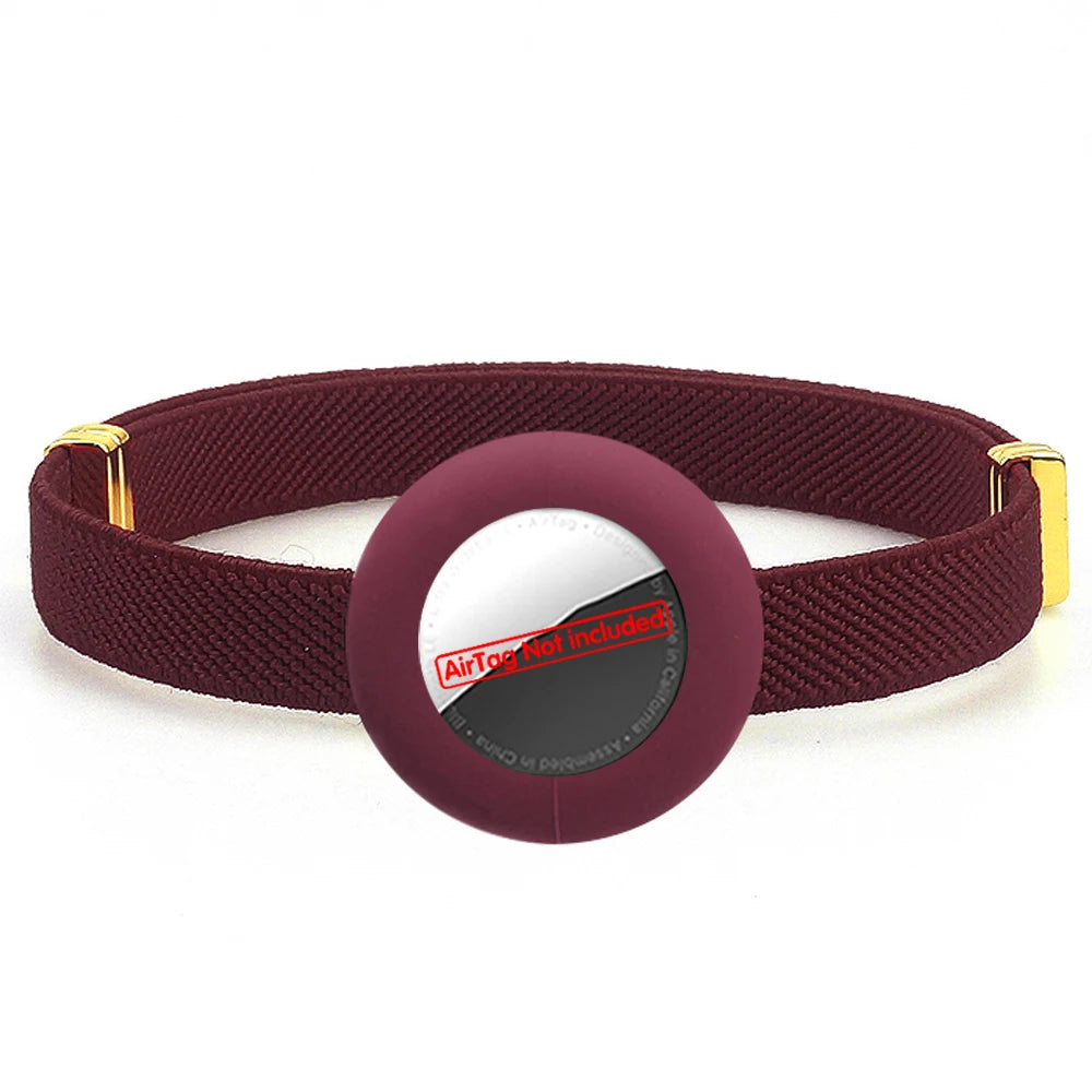 Katzenhalsband mit GPS-Tracker Halter