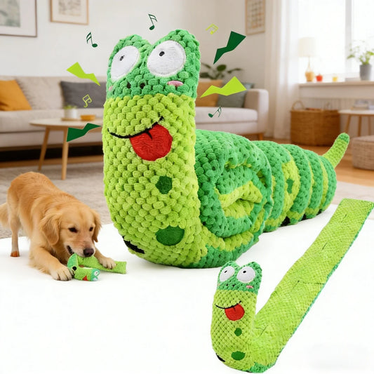 Plüsch Schnecke Hundespielzeug