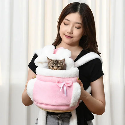2-in-1 Haustier Rucksack & Bett