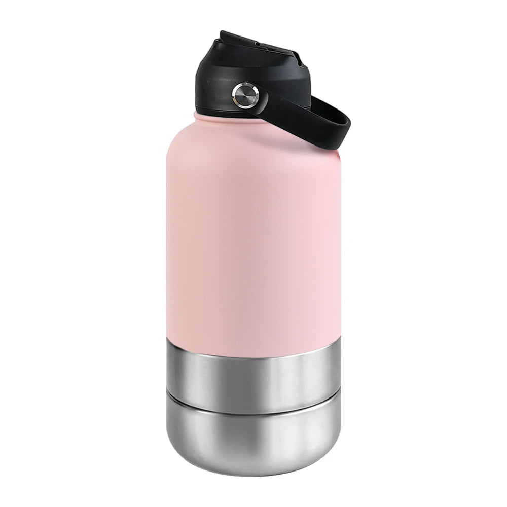 3-in-1 Trinkflasche für Hunde & Katzen