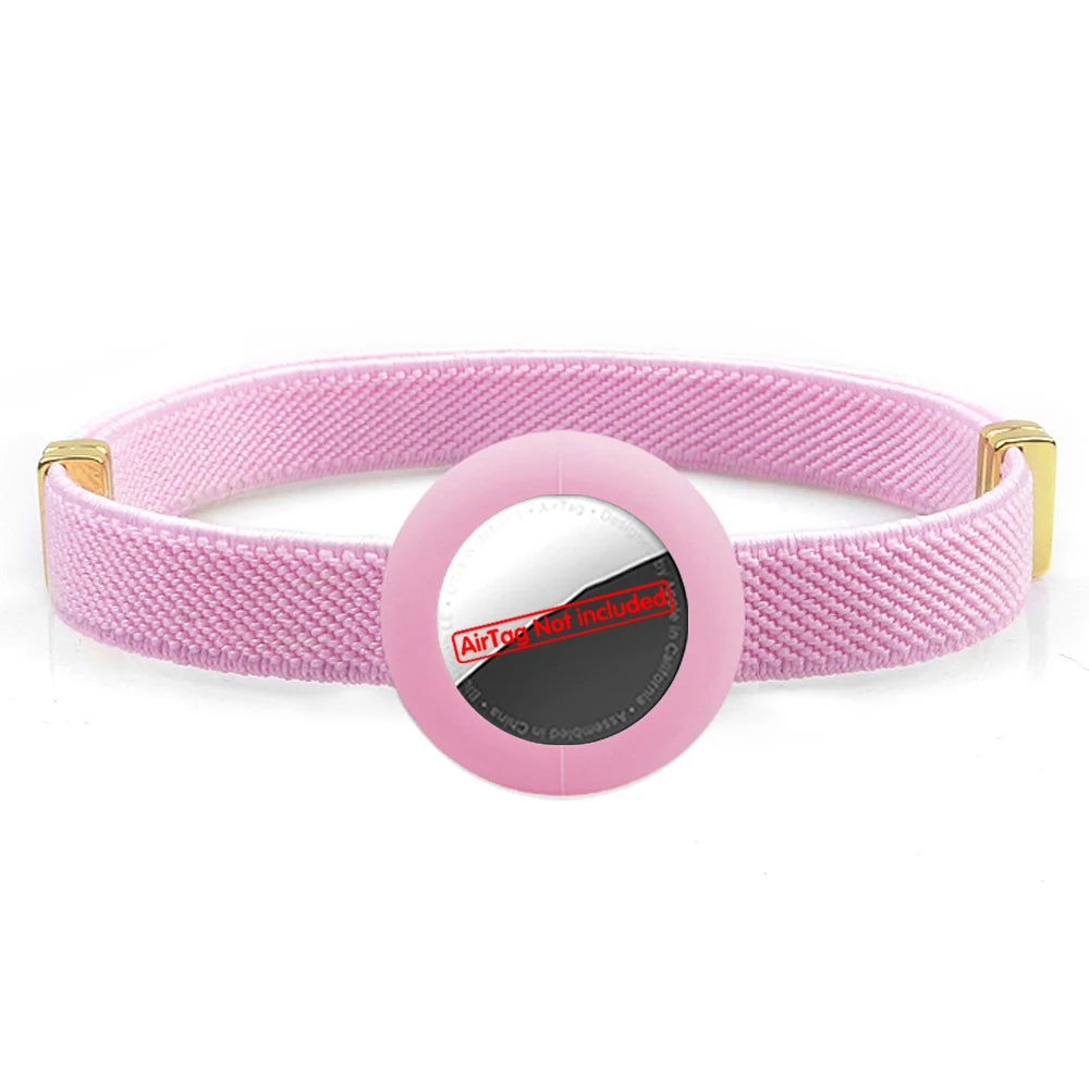Katzenhalsband mit GPS-Tracker Halter