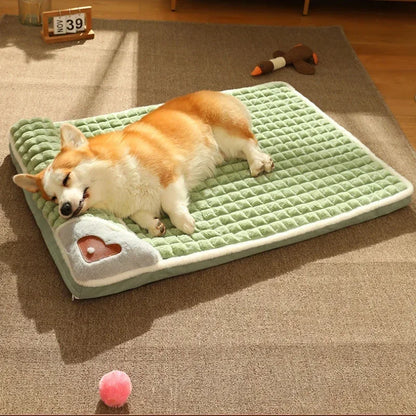 Orthopädisches Hundebett mit Rand