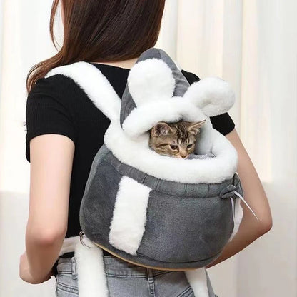 2-in-1 Haustier Rucksack & Bett