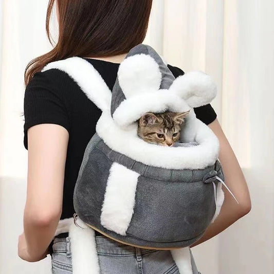 2-in-1 Haustier Rucksack & Bett