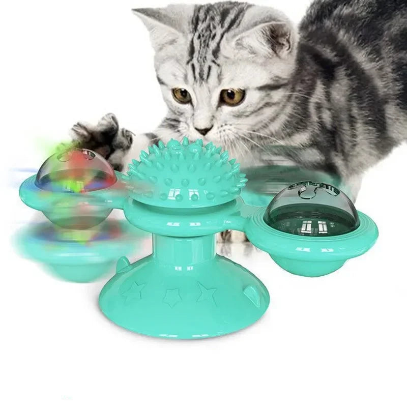 Wand-Kreiselspielzeug für Katzen