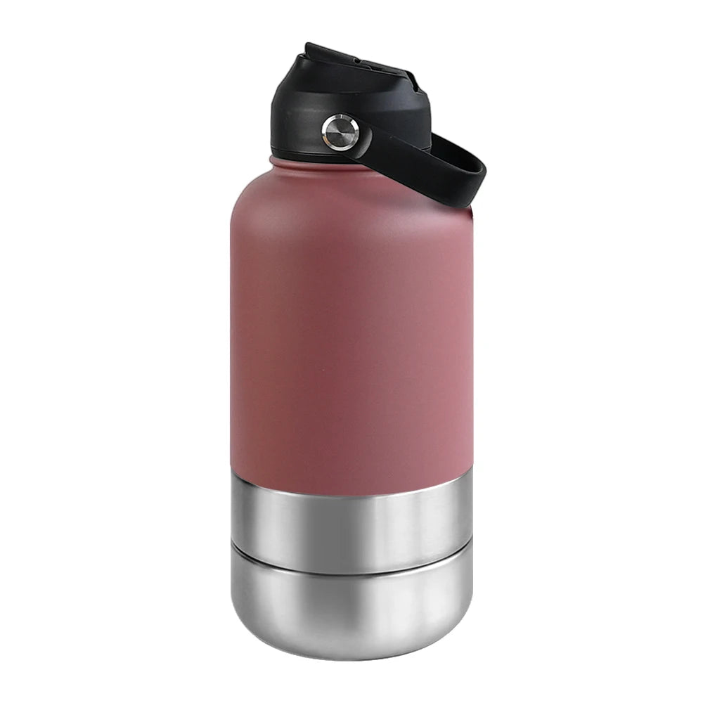 3-in-1 Trinkflasche für Hunde & Katzen