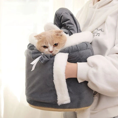 2-in-1 Haustier Rucksack & Bett