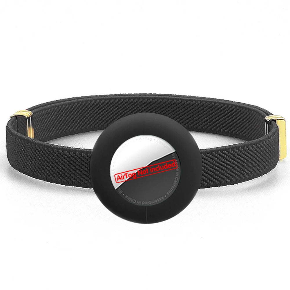 Katzenhalsband mit GPS-Tracker Halter