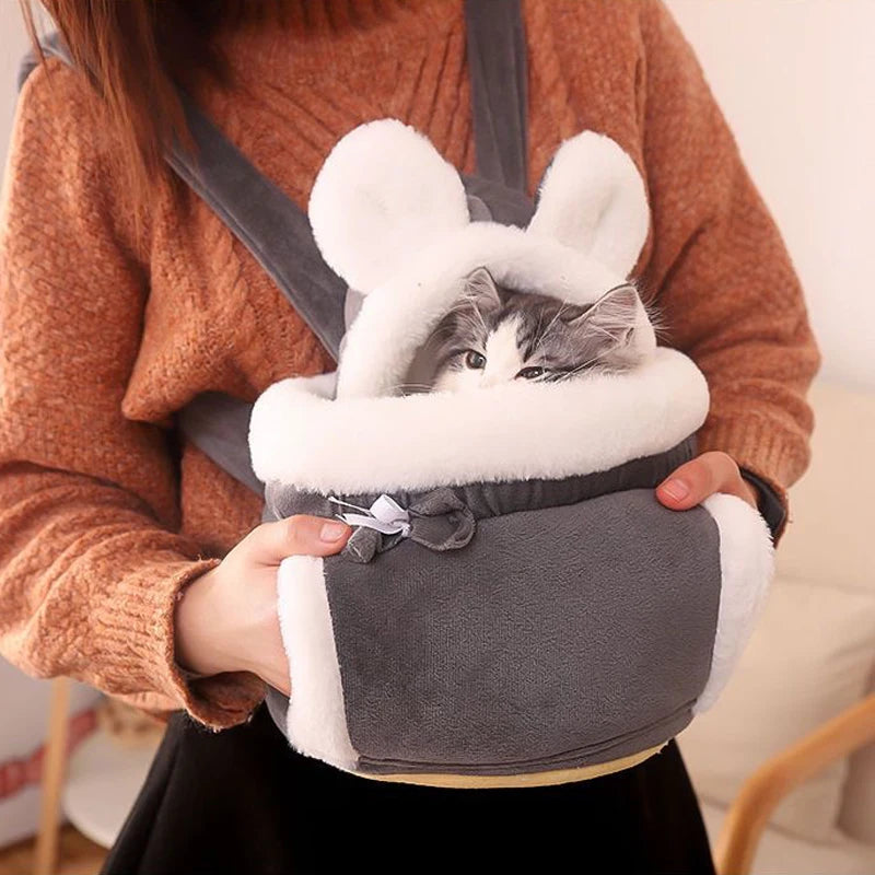 2-in-1 Haustier Rucksack & Bett