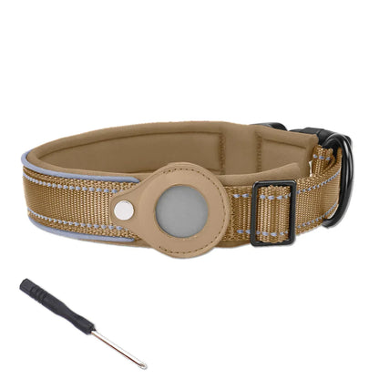 Hundehalsband mit AirTag Halter