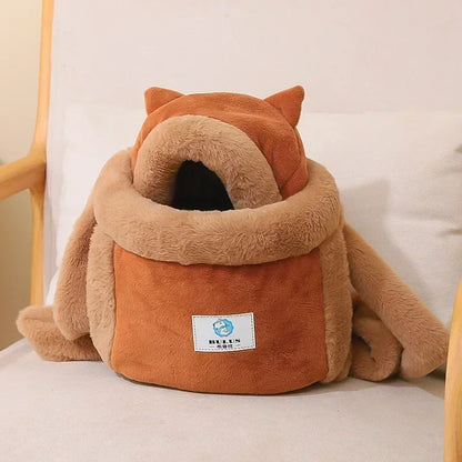 2-in-1 Haustier Rucksack & Bett
