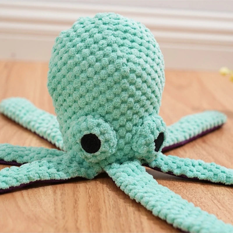 Plüsch Oktopus Hundespielzeug